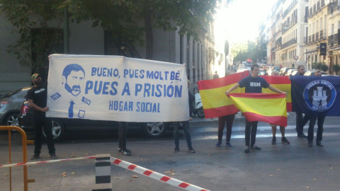 Ultras de Hogar Social en la Audiencia Nacional.