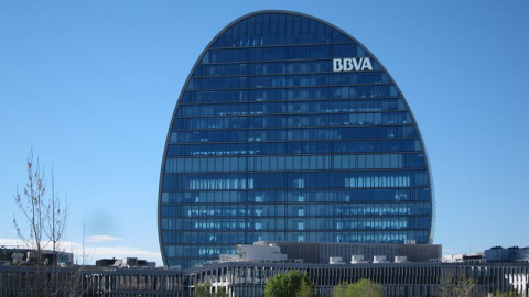 Sede del BBVA en la zona norte de Madrid. E.P.