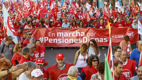 Cientos de personas se congregan en Madrid