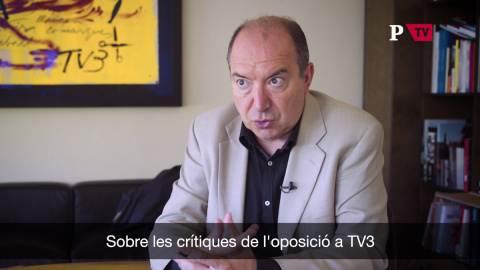 Vicent Sanchis, director de TVC, sobre els atacs a la cadena