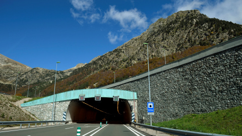 Entrada del Túnel de Viella, la entrada al Valle de Arán. REUTERS/Vincent West