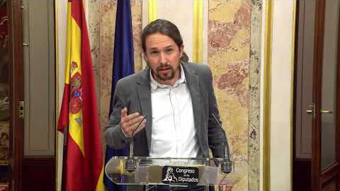 Iglesias: "Lo diga hoy Puigdemont no puede tener muchos efectos"<br>