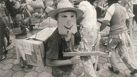 Fiesta del Torovenado de Monimbó, en Masaya (Nicaragua) en 1984.