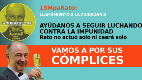 15MpaRato pide la colaboración de los ciudadanos para "luchar contra la impunidad"./ 15MpaRato