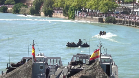 DemostraciÃ³n operativa conjunta por el DÃ­a de las Fuerzas Armadas