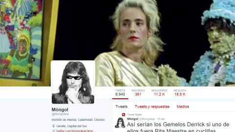 Perfil de Mongolear en Twitter