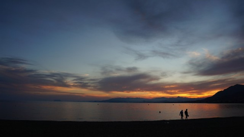 Playa El Castellar, en Murcia