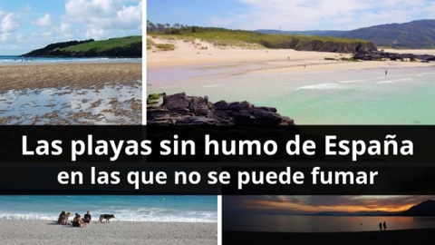 Las playas sin humo en España