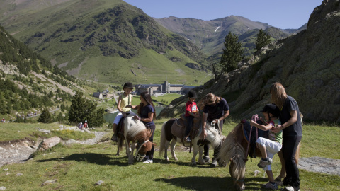 A la Vall de Núria s'hi poden fer diverses activitats