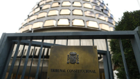 Fachada del Tribunal Constitucional. EUROPA PRESS