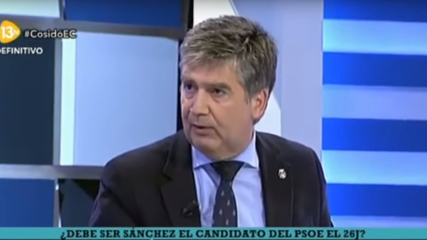 Ignacio Cosidó, director general de la Policía, en la tertulia de 13 TV