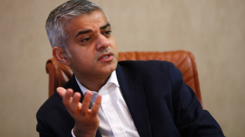 Sadiq Khan en una foto de archivo. REUTERS.