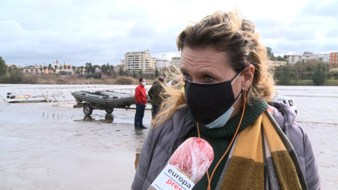 Tres fallecidos en el Guadiana cuando retiraban camalote