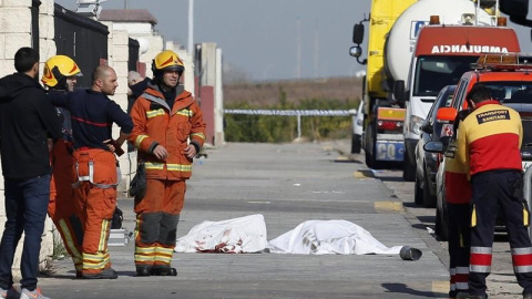 Una explosión en una una empresa de biodiesel de Algemesí (Valencia) provocó la muerte de dos trabajadores. EFE