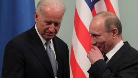 Joe Biden y Vladimir Putin