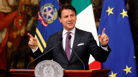 El primer ministro italiano, Giuseppe Conte. - REUTERS