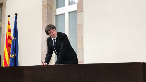 El abogado de Puigdemont dice que no irá a la Audiencia Nacional y propone que declare en Bélgica./EUROPA PRESS