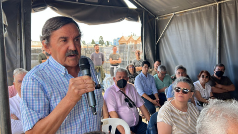 Miguel Guerrero, nieto de uno de los mineros onubenses.