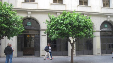 Sede central del Servicio Andaluz de Salud, en la consejería de Salud, en Sevilla.