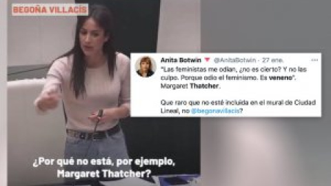 De los creadores de "feminismo liberal" llega la Thatcher feminista: cachondeo con lo que ha dicho Villacís sobre el mural de Ciudad Lineal