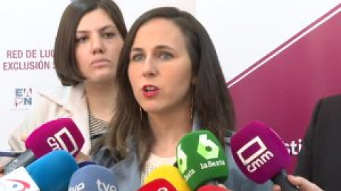 Belarra señala al PSOE: "Está haciendo daño a la coalición pactando con el PP un retroceso en derechos de las mujeres"