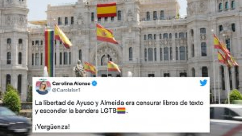 Las redes retratan a Almeida tras su negativa a colocar la bandera del Orgullo en Cibeles : "A los de la libertad les molesta la libertad"