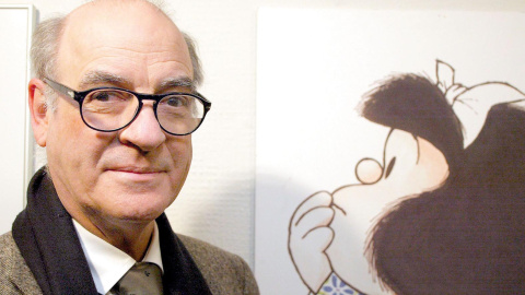 Quino: "Mafalda diría que el mundo hoy es un desastre y una vergüenza"