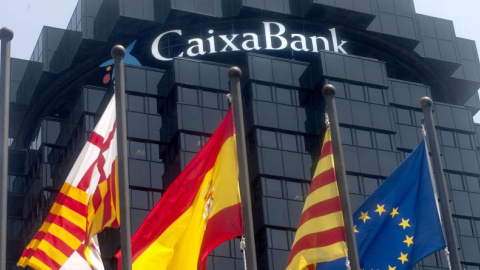 Sede la Caixabank en Barcelona. EFE