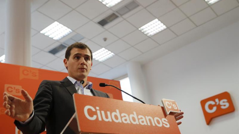 Al presidente de Ciudadanos, Albert Rivera. - EFE