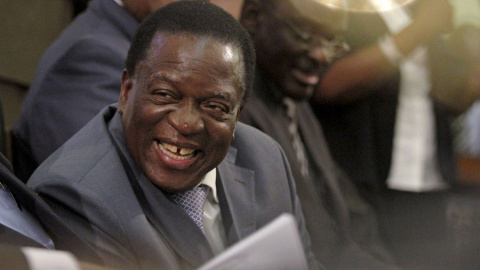 Mnangagwa, en una imagen de 2015. REUTERS/Philimon Bulawayo