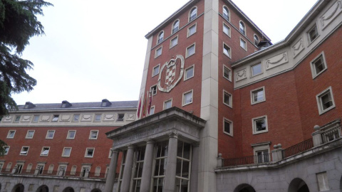 Edificio del Rectorado de la Universidad Complutense.