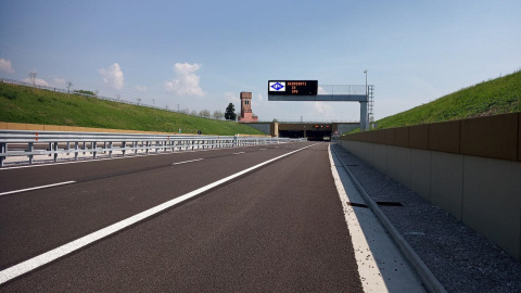 Tramo de la autopista Pedemontana-Veneta (Italia), desarrollada por Fininc y Sacyr.