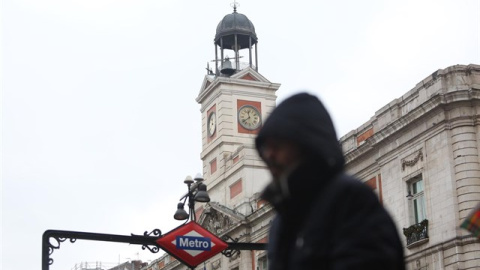 Una de las bocas de Metro en la Puerta del Sol. /EUROPA PRESS