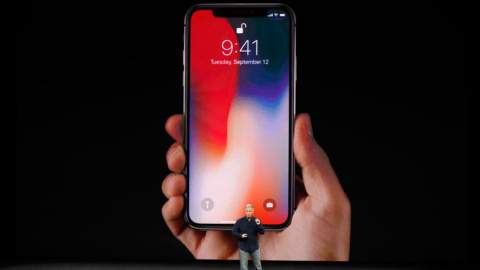 La presentación del nuevo iPhone X. EFE