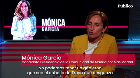 Mónica García: ¿Cómo puede Ayuso gobernar con ese odio hacia sus propios profesionales?"