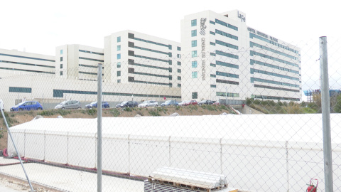 20 pacientes evacuados del hospital de campaña de La Fe de Valencia