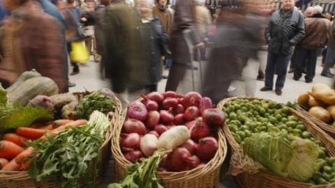 Imagen de un mercado. ARCHIVO