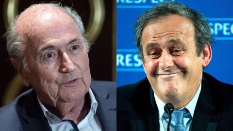 Blatter y Platini