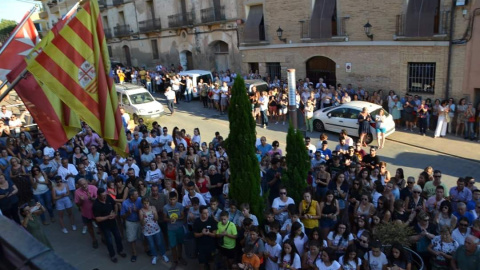 Concentración en Binaced contra la agresión sexual.