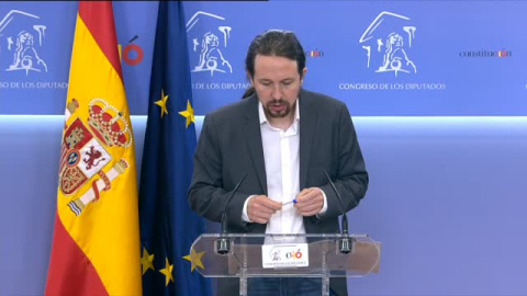 Iglesias cree que, en las grandes decisiones econÃ³micas, SÃ¡nchez se apoyarÃ¡ en la derecha si gobierna en solitario