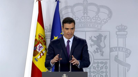 El presidente del Gobierno en funciones, Pedro Sánchez. - EFE