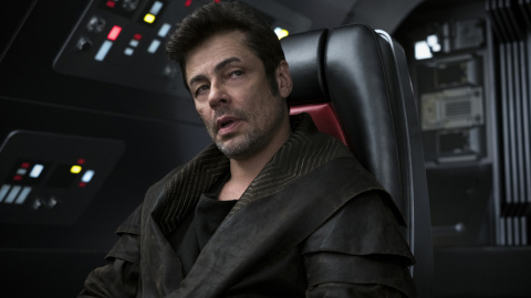 Benicio del Toro encarna a DJ en 'Star Wars: episodio VIII'