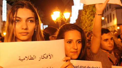 Protestas en Rabat