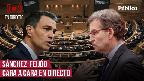 Imagen combinada de Pedro Sánchez y Alberto Núñez Feijóo.