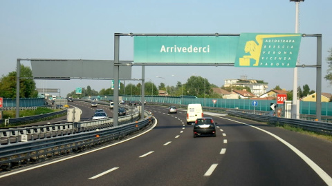 Un tramo de la autopista A4 Brescia-Padova, adquirida por Abertis.