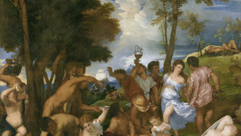 'La bacanal de los andrios', de Tiziano