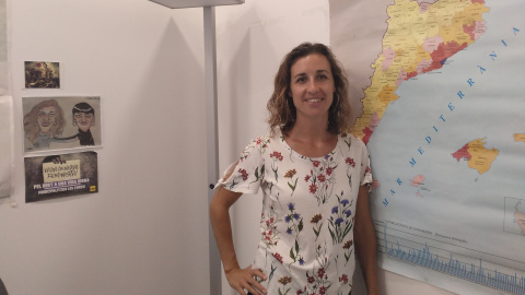 La regidora de la CUP a Tarragona, Laia Estrada. Àngel Ferrero