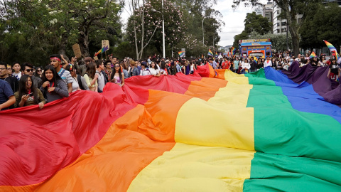 30/06/2019 - Marcha del Orgullo 2019 en Quito, Ecuador. / REUTERS - DANIEL TAPIA