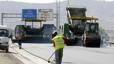 Conservación de carreteras | Foto: EFE