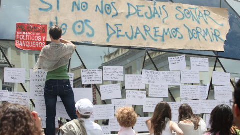 "Si no nos dejáis soñar no os dejaremos dormir"